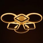 Люстра с ПДУ 671117/6 LED 126Вт диммер 3 режима 3000-6000К белый 58х56х12 см