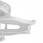 Люстра с ПДУ 671141/6 LED 170Вт диммер 3 режима 3000-6000К белый 51х51х20 см