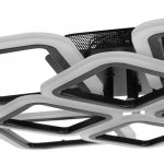 Люстра с ПДУ 671144/8 LED 192Вт диммер 3 режима 3000-6000К белый/черный 59х59х14 см