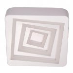 Светильник 671147/1 LED 58Вт 3 режима 3000-6000К белый 25х25х5 см