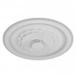 Светильник с ПДУ 671146/1 LED 154Вт диммер 3 режима 3000-6000К белый 48х48х8 см