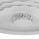 Светильник с ПДУ 671146/1 LED 154Вт диммер 3 режима 3000-6000К белый 48х48х8 см