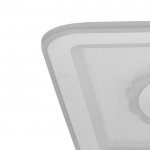 Светильник с ПДУ 671147/1 LED 150Вт диммер 3 режима 3000-6000К белый 48х48х8 см