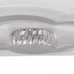 Светильник с ПДУ 671148/1 LED 136Вт диммер 3 режима RGB 3000-6000К белый 45х45х8 см