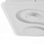 Люстра с ПДУ 671150/1 LED 252Вт диммер 3 режима 3000-6000К белый 90х80х8,5 см