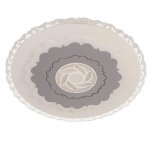 Люстра с ПДУ 671152/1 LED 144Вт диммер 3 режима 3000-6000К белый 50х50х6 см