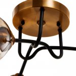 Люстра 670811/3 E27 40Вт черный-золото 73х73х24 см