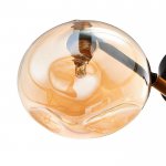 Люстра 670814/4 G9 40Вт черный-золото 55х55х25 см