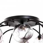 Люстра 670821/13 G9 40Вт черный-золото 110x110х30 см