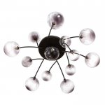 Люстра 670821/13 G9 40Вт черный-золото 110x110х30 см