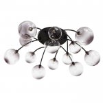 Люстра 670821/13 G9 40Вт черный-золото 110x110х30 см