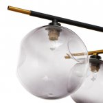 Люстра 670823/6 G9 40Вт черный-золото 65x65х25 см