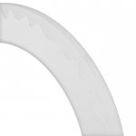 Бра 671216B/1 LED 33Вт 3000-4000К белый 28х3,5х28 см