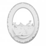 Бра 671218B/1 LED 27Вт 3000-4000К белый