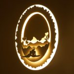 Бра 671218B/1 LED 27Вт 3000-4000К белый