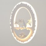 Бра 671219B/1 LED 27Вт 3000-4000К белый