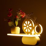 Бра 671224B/1 LED 24Вт 3000К белый 25х8х21 см