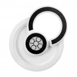 Бра 671228B/1 LED 29Вт 3000-4000К белый-черный 22х5,5х24 см