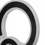 Бра 671228B/1 LED 29Вт 3000-4000К белый-черный 22х5,5х24 см