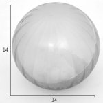 Люстра 1032672/6 40Вт G9 бронза 60х50х120 см