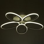 Люстра 8004672/5 LED 120Вт 3000К 6000К белый 64,5х64,5х8 см