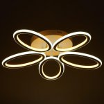 Люстра 8004672/5 LED 120Вт 3000К 6000К белый 64,5х64,5х8 см