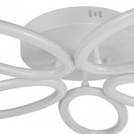 Люстра 8004672/5 LED 120Вт 3000К 6000К белый 64,5х64,5х8 см