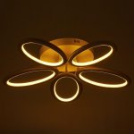 Люстра 8004672/5 LED 120Вт 3000К 6000К белый 64,5х64,5х8 см