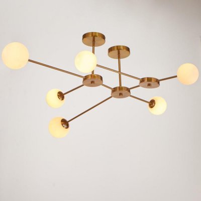 Люстра 1028672 2х40Вт G9 4х40Вт  бронза 100х100х35 см