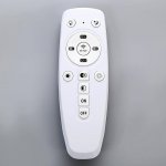 Люстра c ПДУ 9905672 LED 100Вт 3 режима диммер 3000-6000К хром 60х40х14 см