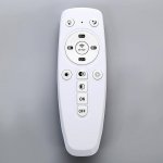 Люстра c ПДУ 9908672 LED 100Вт 3 режима диммер 3000-6000К хром 45х45х13 см