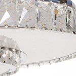 Люстра c ПДУ 9906672/2 LED 100Вт 3 режима диммер 3000-6000К хром 53х43х13 см