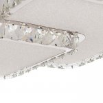 Люстра c ПДУ 9907672/2 LED 100Вт 3 режима диммер 3000-6000К хром 50х50х11 см