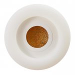 Светильник с ПДУ 670501N LED 96Вт 3 режима 3000-6000К диммер белый-золото 50х50х10 см