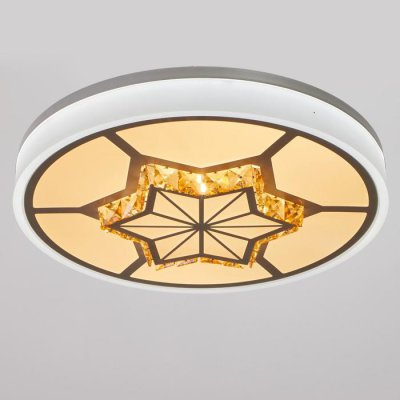 Светильник с ПДУ 670503N LED 105Вт 3 режима 3000-6000К диммер белый-хром 50х50х9 см Светильник с ПДУ 670503N LED 105Вт 3 режима 3000-6000К диммер белый-хром 50х50х9 см