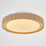 Светильник с ПДУ 670507N LED 48Вт 3 режима 3000-6000К диммер бежевый 40х40х9 см