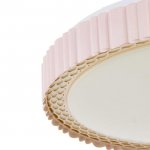 Светильник с ПДУ 670509N LED 72Вт 3 режима 3000-6000К диммер розовый 50х50х9 см