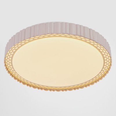 Светильник с ПДУ 670509N LED 72Вт 3 режима 3000-6000К диммер розовый 50х50х9 см