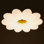 Светильник с ПДУ 670511N LED 140Вт 3 режима 3000-6000К диммер белый-желтый 56х56х10,5 см