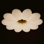 Светильник с ПДУ 670511N LED 140Вт 3 режима 3000-6000К диммер белый-желтый 56х56х10,5 см