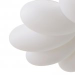 Светильник с ПДУ 670512N LED 140Вт 3 режима 3000-6000К диммер белый-серый 56х56х10,5 см