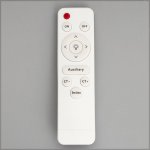 Светильник с ПДУ 670517N LED 48Вт 3 режима 3000-6000К диммер белый 38х38х6 см