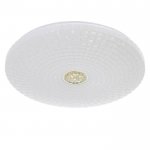 Светильник с ПДУ 670518N LED 72Вт 3 режима 3000-6000К диммер белый 50х50х6 см