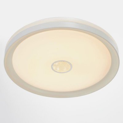 Светильник с ПДУ 670519N LED 72Вт 3 режима 3000-6000К диммер белый 49х49х8 см