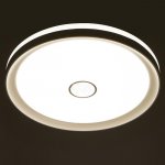 Светильник с ПДУ 670519N LED 72Вт 3 режима 3000-6000К диммер белый 49х49х8 см