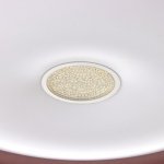 Светильник с ПДУ 670521N LED 72Вт 3 режима 3000-6000К диммер кофе 49х49х8 см