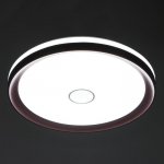 Светильник с ПДУ 670521N LED 72Вт 3 режима 3000-6000К диммер кофе 49х49х8 см