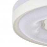 Светильник с ПДУ 670523N LED 80Вт 3 режима 3000-6000К диммер белый 49х49х9,5 см