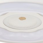 Светильник с ПДУ 670523N LED 80Вт 3 режима 3000-6000К диммер белый 49х49х9,5 см