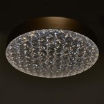 Светильник с ПДУ 670526N LED 72Вт 3 режима 3000-6000К диммер золото 48х48х12 см